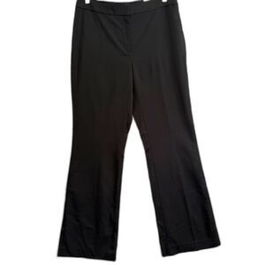White House Black Market NWT The Flare Pants Black Size 6 Stretch Work Casual